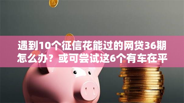 遇到10个征信花能过的网贷36期怎么办？或可尝试这6个有车在平台好贷款