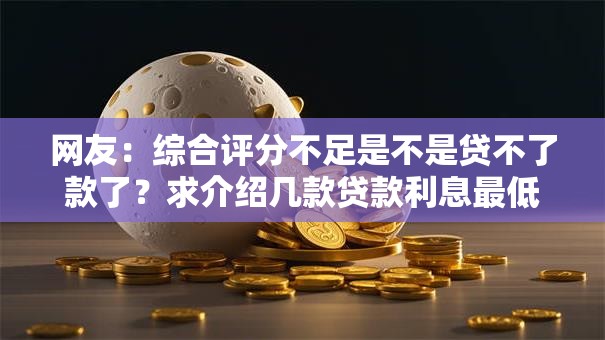 网友：综合评分不足是不是贷不了款了？求介绍几款贷款利息最低的平台