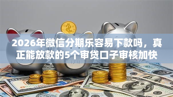 2026年微信分期乐容易下款吗，真正能放款的5个审贷口子审核加快的平台推荐