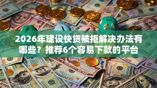 2026年建设快贷被拒解决办法有哪些？推荐6个容易下款的平台