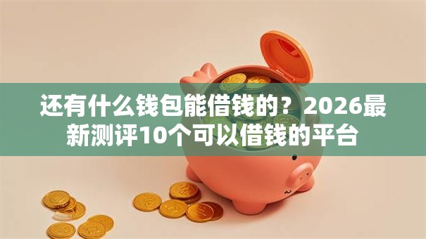 还有什么钱包能借钱的？2026最新测评10个可以借钱的平台