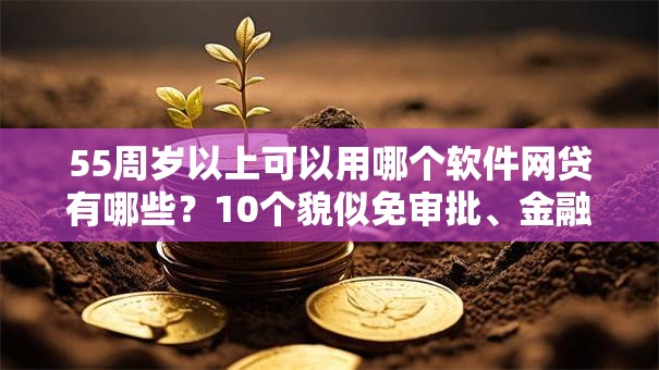 55周岁以上可以用哪个软件网贷有哪些？10个貌似免审批、金融贷款平台合集