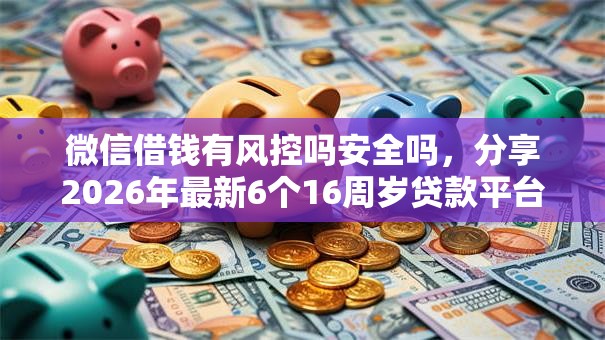 微信借钱有风控吗安全吗，分享2026年最新6个16周岁贷款平台