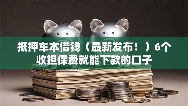 抵押车本借钱（最新发布！）6个收担保费就能下款的口子
