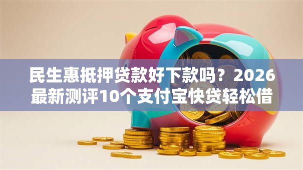 民生惠抵押贷款好下款吗？2026最新测评10个支付宝快贷轻松借软件