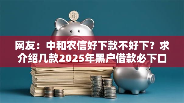 网友:中和农信好下款不好下?求介绍几款2025年黑户借款必下口子 网友:中和农信好下款不好下?求介绍几款2025年黑户借款必下口子