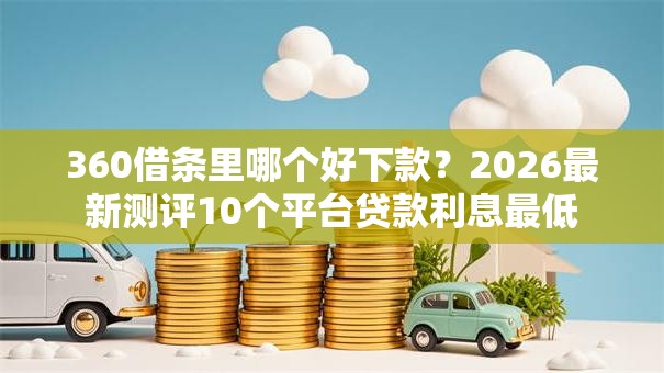 360借条里哪个好下款?2026最新测评10个平台贷款利息最低 360借条里哪个好下款?2026最新测评10个平台贷款利息最低