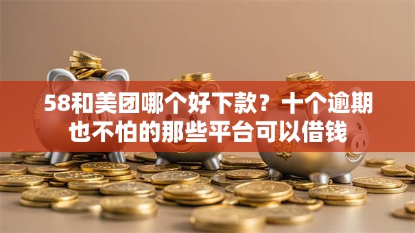 58和美团哪个好下款？十个逾期也不怕的那些平台可以借钱