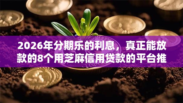 2026年分期乐的利息，真正能放款的8个用芝麻信用贷款的平台推荐