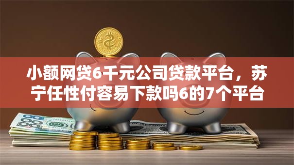 小额网贷6千元公司贷款平台，苏宁任性付容易下款吗6的7个平台介绍