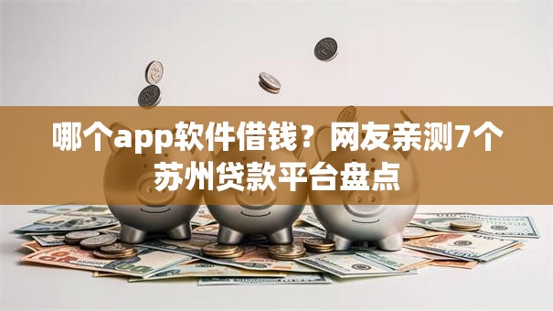 哪个app软件借钱？网友亲测7个苏州贷款平台盘点