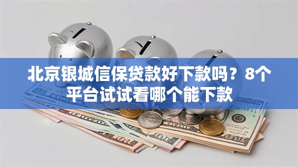 北京银城信保贷款好下款吗？8个平台试试看哪个能下款