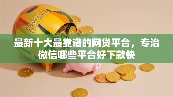 最新十大最靠谱的网贷平台，专治微信哪些平台好下款快