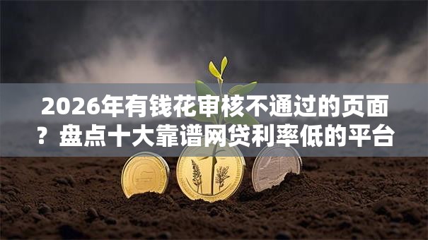 2026年有钱花审核不通过的页面?盘点十大靠谱网贷利率低的平台 2026年有钱花审核不通过的页面?盘点十大靠谱网贷利率低的平台