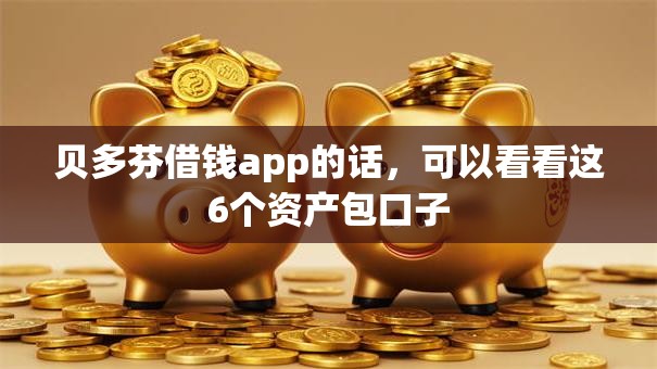 贝多芬借钱app的话，可以看看这6个资产包口子