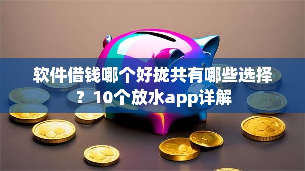 软件借钱哪个好拢共有哪些选择？10个放水app详解