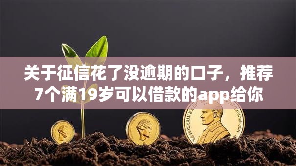 关于征信花了没逾期的口子,推荐7个满19岁可以借款的app给你 关于征信花了没逾期的口子,推荐7个满19岁可以借款的app给你