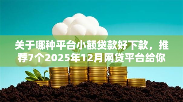 关于哪种平台小额贷款好下款，推荐7个2025年12月网贷平台给你