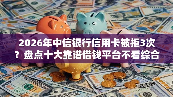 2026年中信银行信用卡被拒3次?盘点十大靠谱借钱平台不看综合评估的软件 2026年中信银行信用卡被拒3次?盘点十大靠谱借钱平台不看综合评估的软件
