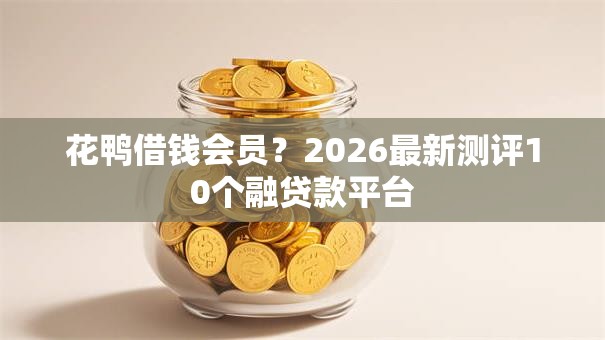 花鸭借钱会员？2026最新测评10个融贷款平台