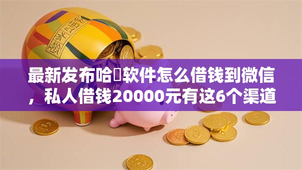 最新发布哈啰软件怎么借钱到微信，私人借钱20000元有这6个渠道