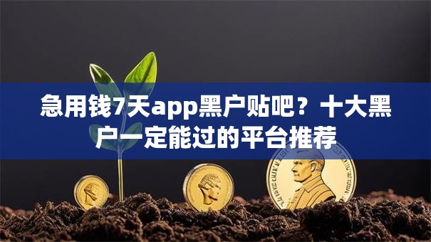 急用钱7天app黑户贴吧?十大黑户一定能过的平台推荐 急用钱7天app黑户贴吧?十大黑户一定能过的平台推荐