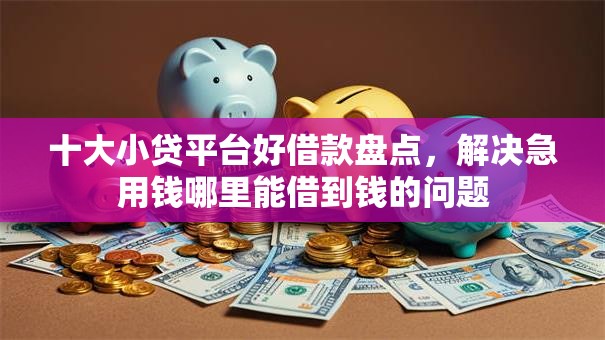 十大小贷平台好借款盘点，解决急用钱哪里能借到钱的问题