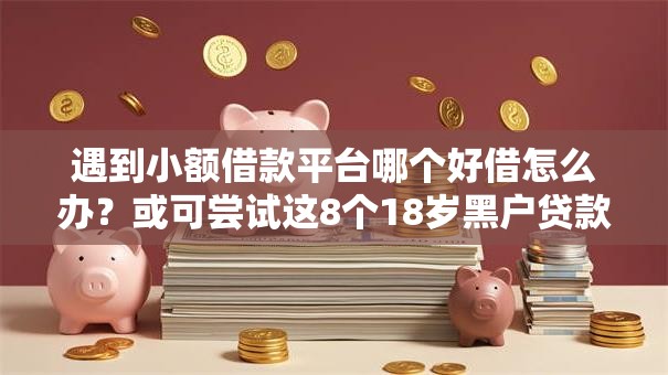 遇到小额借款平台哪个好借怎么办？或可尝试这8个18岁黑户贷款平台