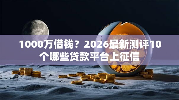 1000万借钱?2026最新测评10个哪些贷款平台上征信 1000万借钱?2026最新测评10个哪些贷款平台上征信