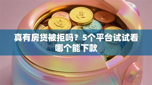 真有房贷被拒吗？5个平台试试看哪个能下款