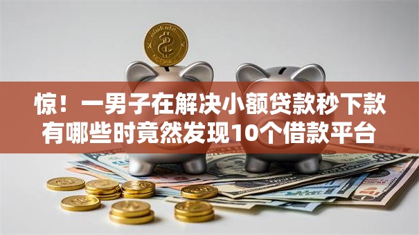 惊！一男子在解决小额贷款秒下款有哪些时竟然发现10个借款平台贷款额度高，事后分享了出来
