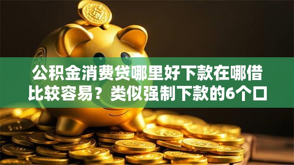 公积金消费贷哪里好下款在哪借比较容易?类似强制下款的6个口子参考 公积金消费贷哪里好下款在哪借比较容易?类似强制下款的6个口子参考
