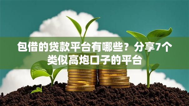 包借的贷款平台有哪些？分享7个类似高炮口子的平台