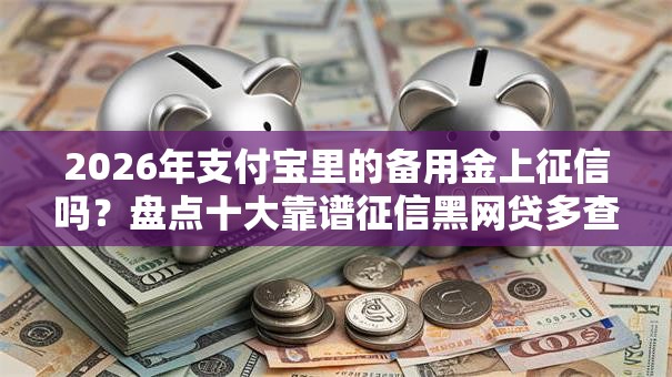 2026年支付宝里的备用金上征信吗？盘点十大靠谱征信黑网贷多查询多负债高能下款的口子
