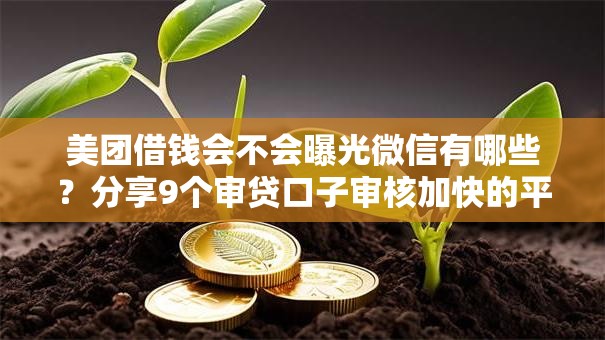 美团借钱会不会曝光微信有哪些?分享9个审贷口子审核加快的平台 美团借钱会不会曝光微信有哪些?分享9个审贷口子审核加快的平台