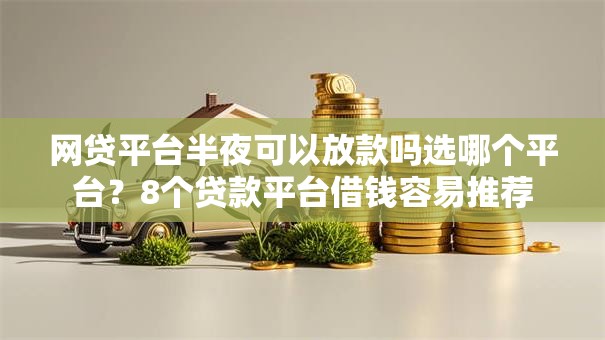 网贷平台半夜可以放款吗选哪个平台？8个贷款平台借钱容易推荐