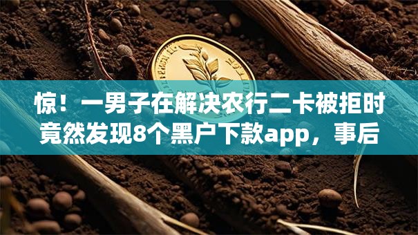惊!一男子在解决农行二卡被拒时竟然发现8个黑户下款app,事后分享了出来 惊!一男子在解决农行二卡被拒时竟然发现8个黑户下款app,事后分享了出来
