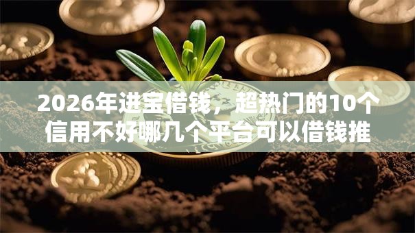 2026年进宝借钱,超热门的10个信用不好哪几个平台可以借钱推荐 2026年进宝借钱,超热门的10个信用不好哪几个平台可以借钱推荐