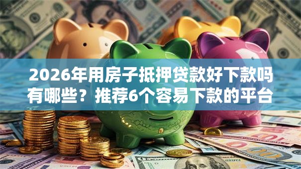 2026年用房子抵押贷款好下款吗有哪些?推荐6个容易下款的平台 2026年用房子抵押贷款好下款吗有哪些?推荐6个容易下款的平台