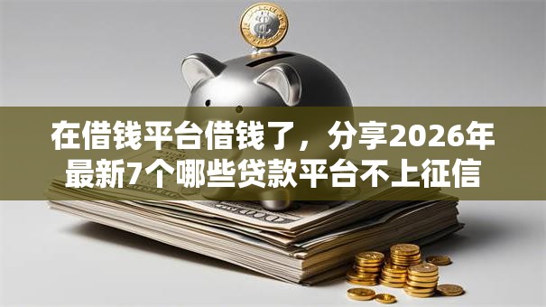 在借钱平台借钱了，分享2026年最新7个哪些贷款平台不上征信