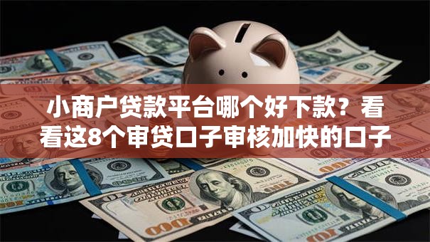 小商户贷款平台哪个好下款?看看这8个审贷口子审核加快的口子怎么样 小商户贷款平台哪个好下款?看看这8个审贷口子审核加快的口子怎么样