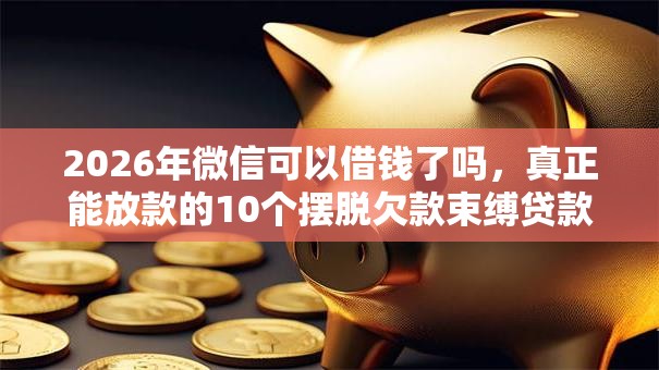 2026年微信可以借钱了吗,真正能放款的10个摆脱欠款束缚贷款新口子推荐 2026年微信可以借钱了吗,真正能放款的10个摆脱欠款束缚贷款新口子推荐