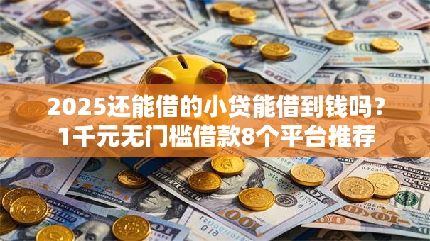 2025还能借的小贷能借到钱吗？1千元无门槛借款8个平台推荐
