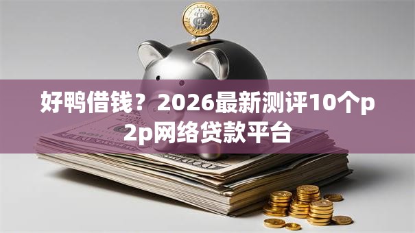 好鸭借钱？2026最新测评10个p2p网络贷款平台
