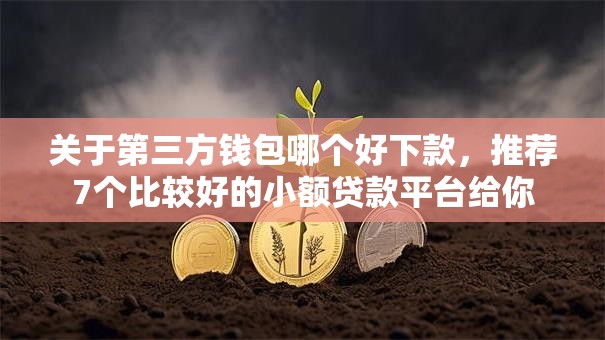 关于第三方钱包哪个好下款，推荐7个比较好的小额贷款平台给你