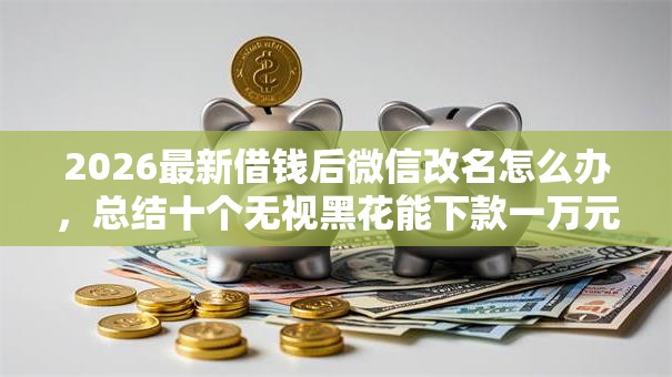 2026最新借钱后微信改名怎么办,总结十个无视黑花能下款一万元口子! 2026最新借钱后微信改名怎么办,总结十个无视黑花能下款一万元口子!