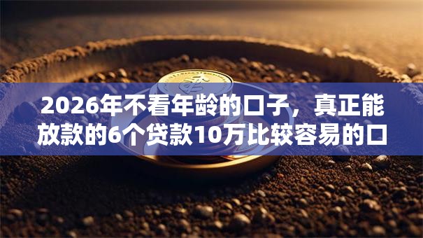 2026年不看年龄的口子,真正能放款的6个贷款10万比较容易的口子推荐 2026年不看年龄的口子,真正能放款的6个贷款10万比较容易的口子推荐