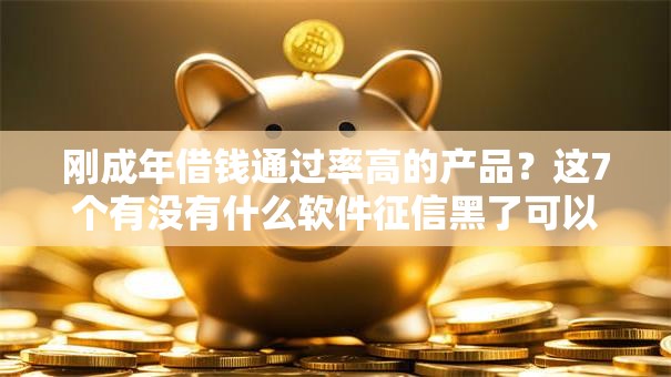 刚成年借钱通过率高的产品？这7个有没有什么软件征信黑了可以贷款可以试试