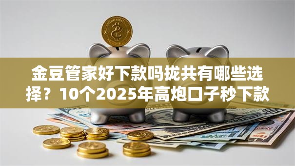 金豆管家好下款吗拢共有哪些选择?10个2025年高炮口子秒下款详解 金豆管家好下款吗拢共有哪些选择?10个2025年高炮口子秒下款详解