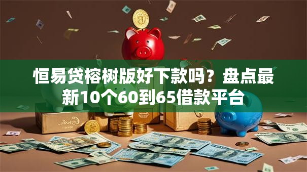 恒易贷榕树版好下款吗？盘点最新10个60到65借款平台